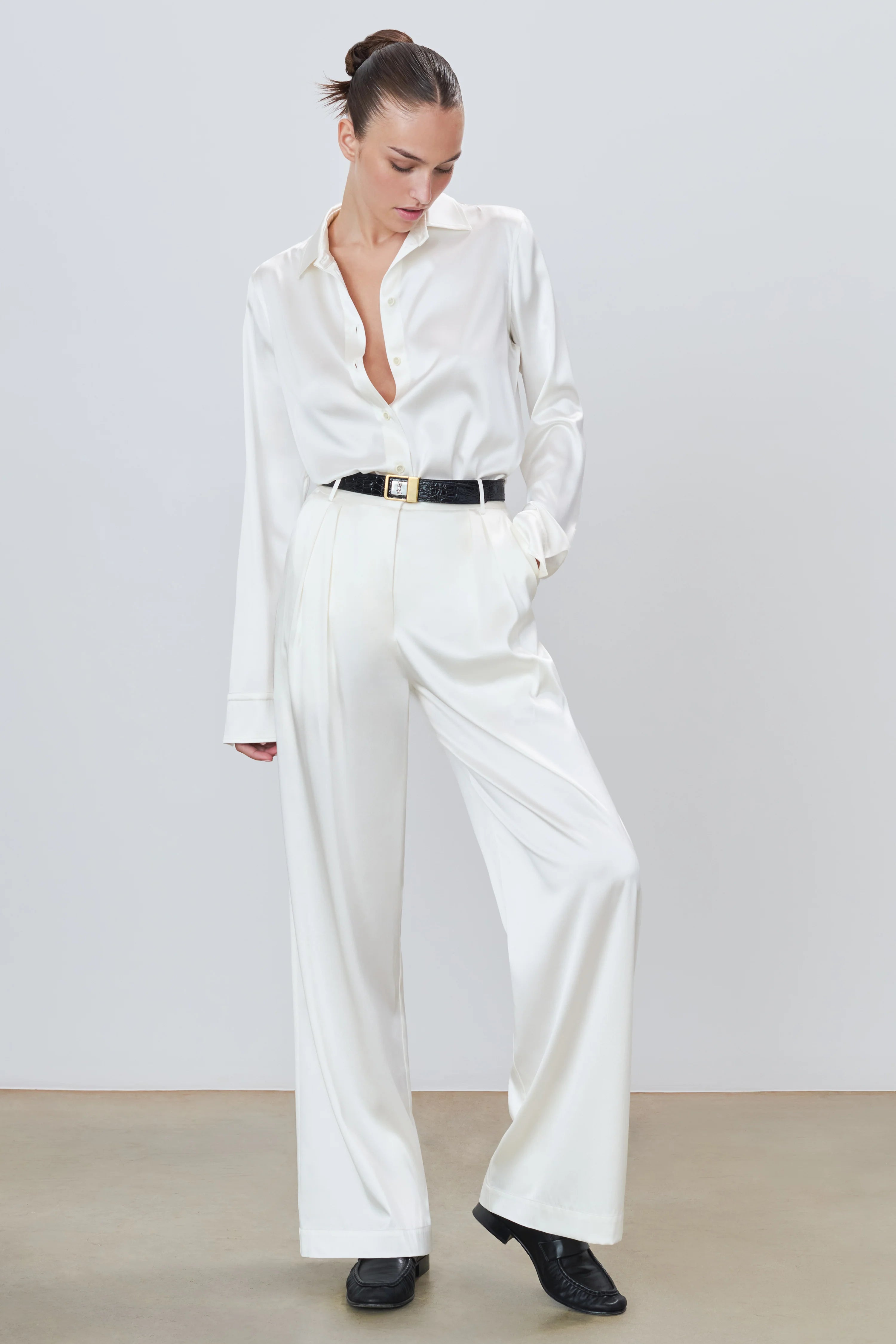 Josephine Pant Ivory
