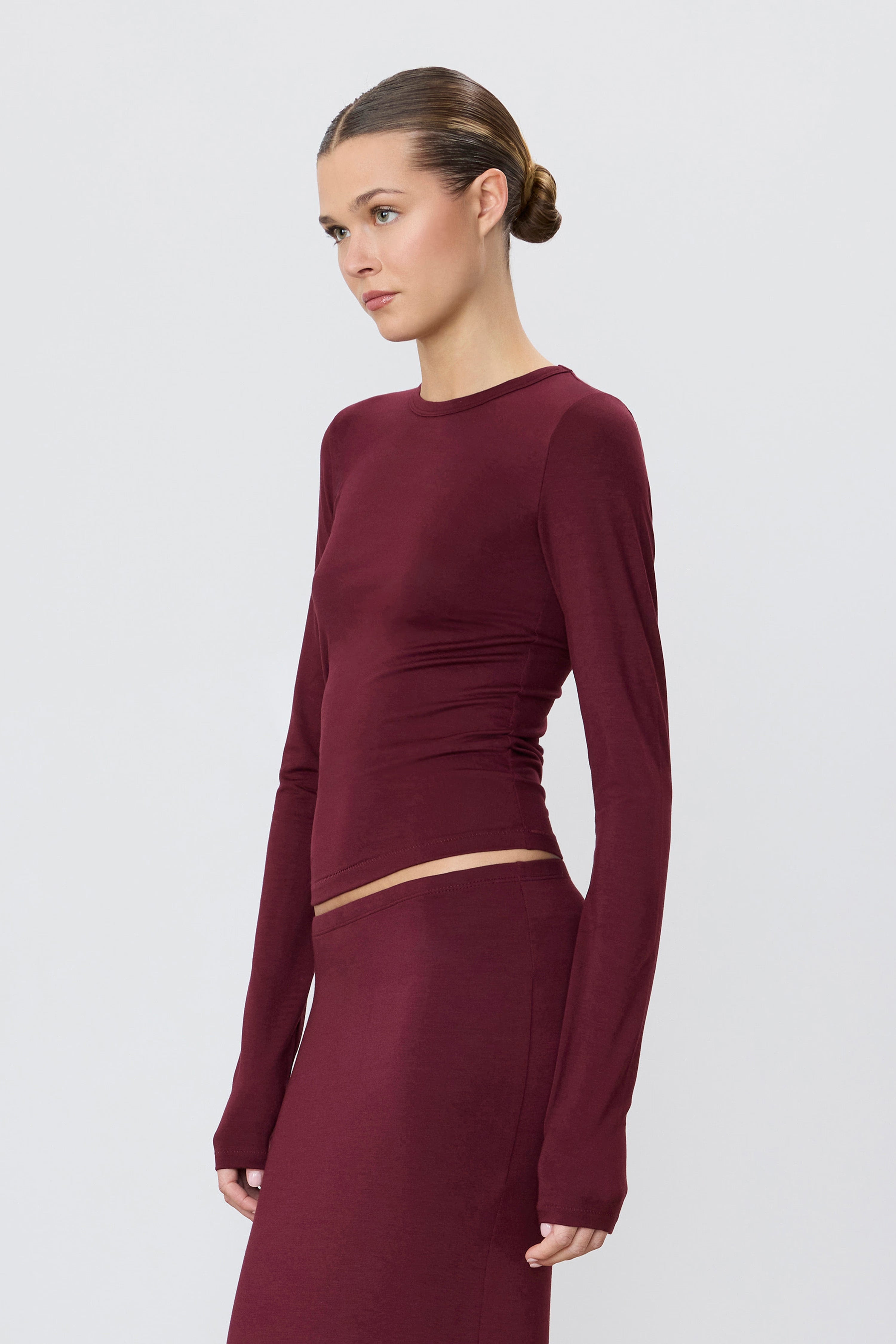 Long Sleeve Fitted Top