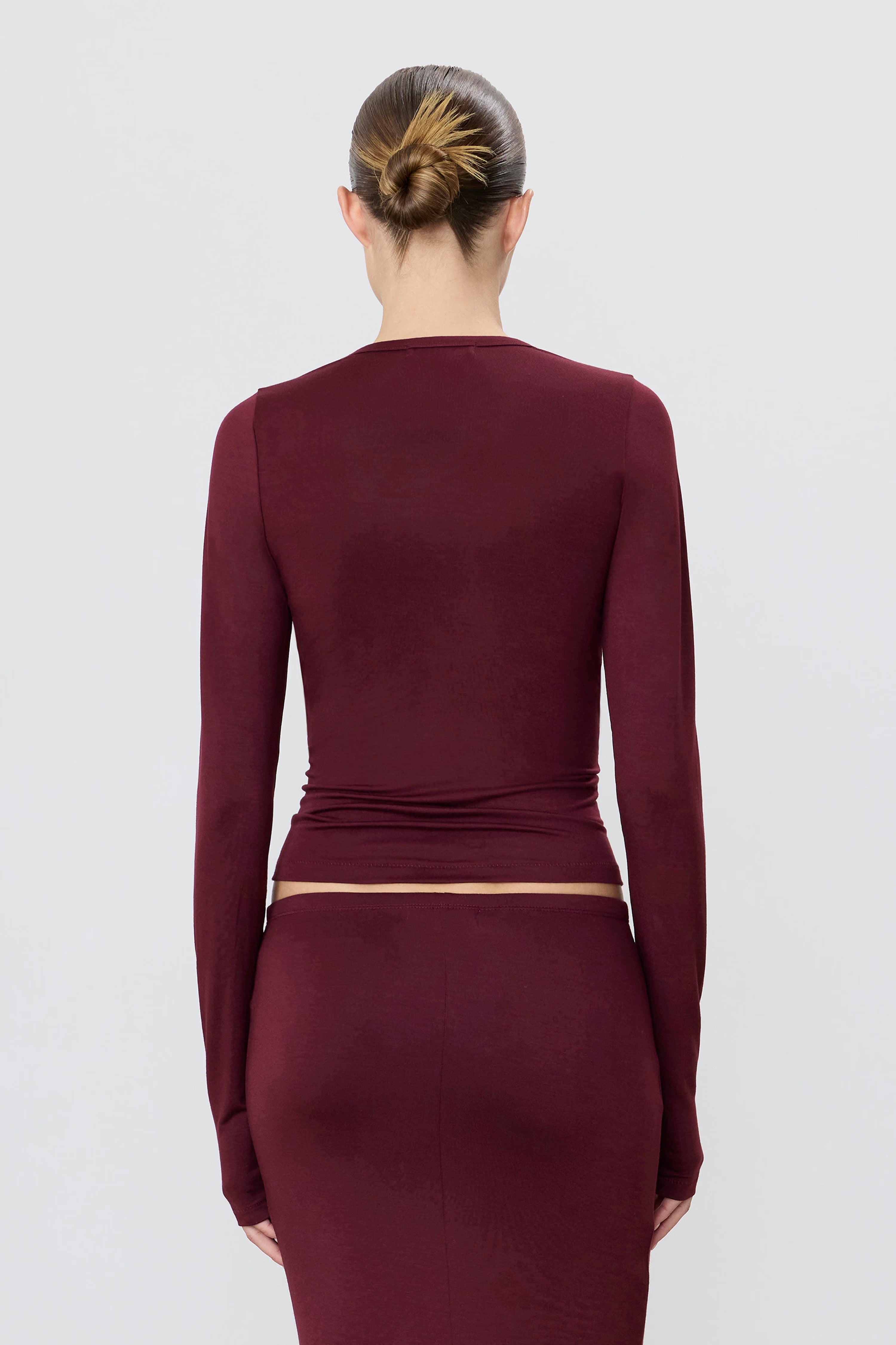 Long Sleeve Fitted Top