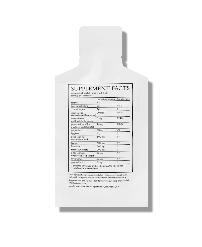 Calm (beauty) Spermidine & Taurine Daily Supplement