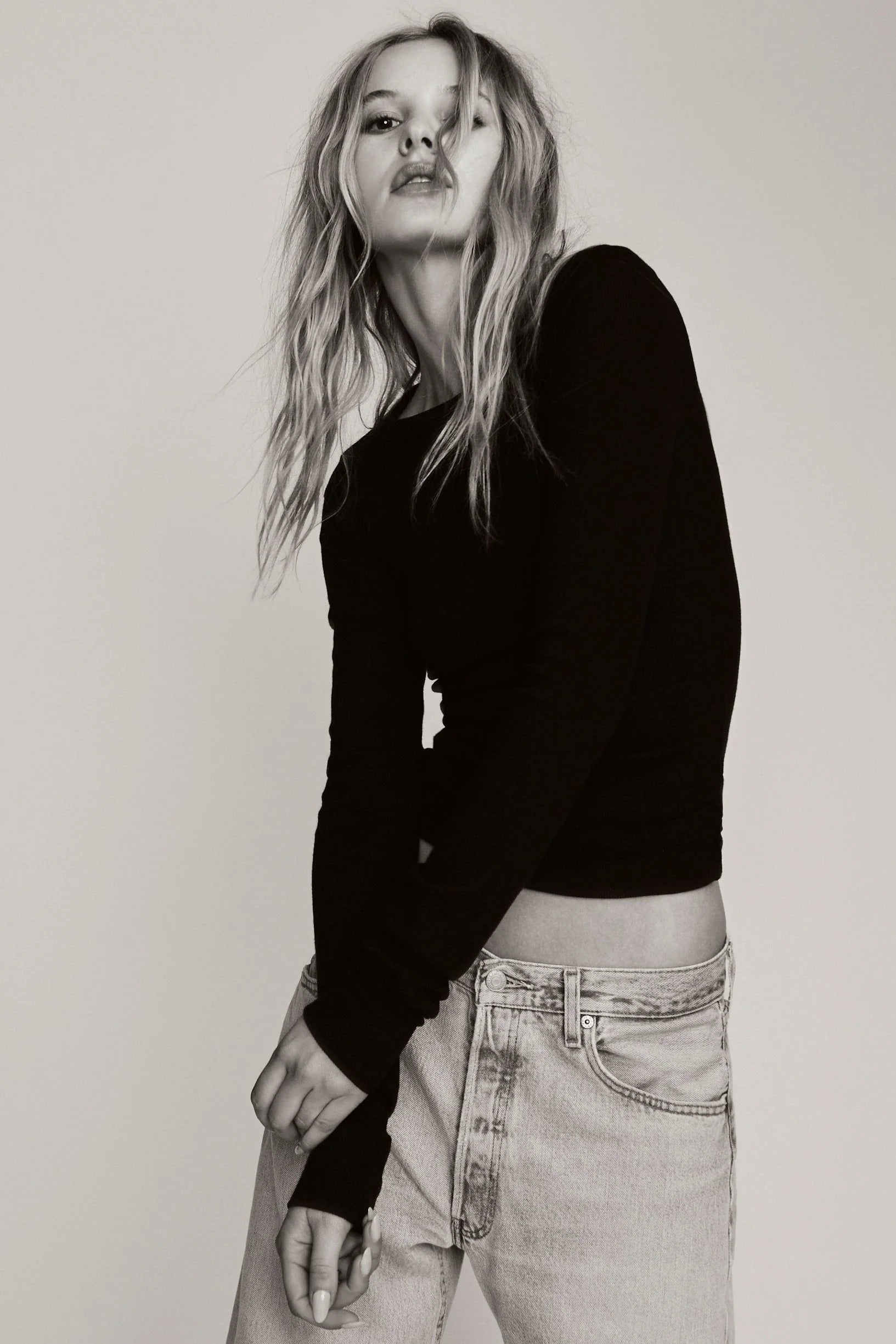 Long Sleeve Fitted Top