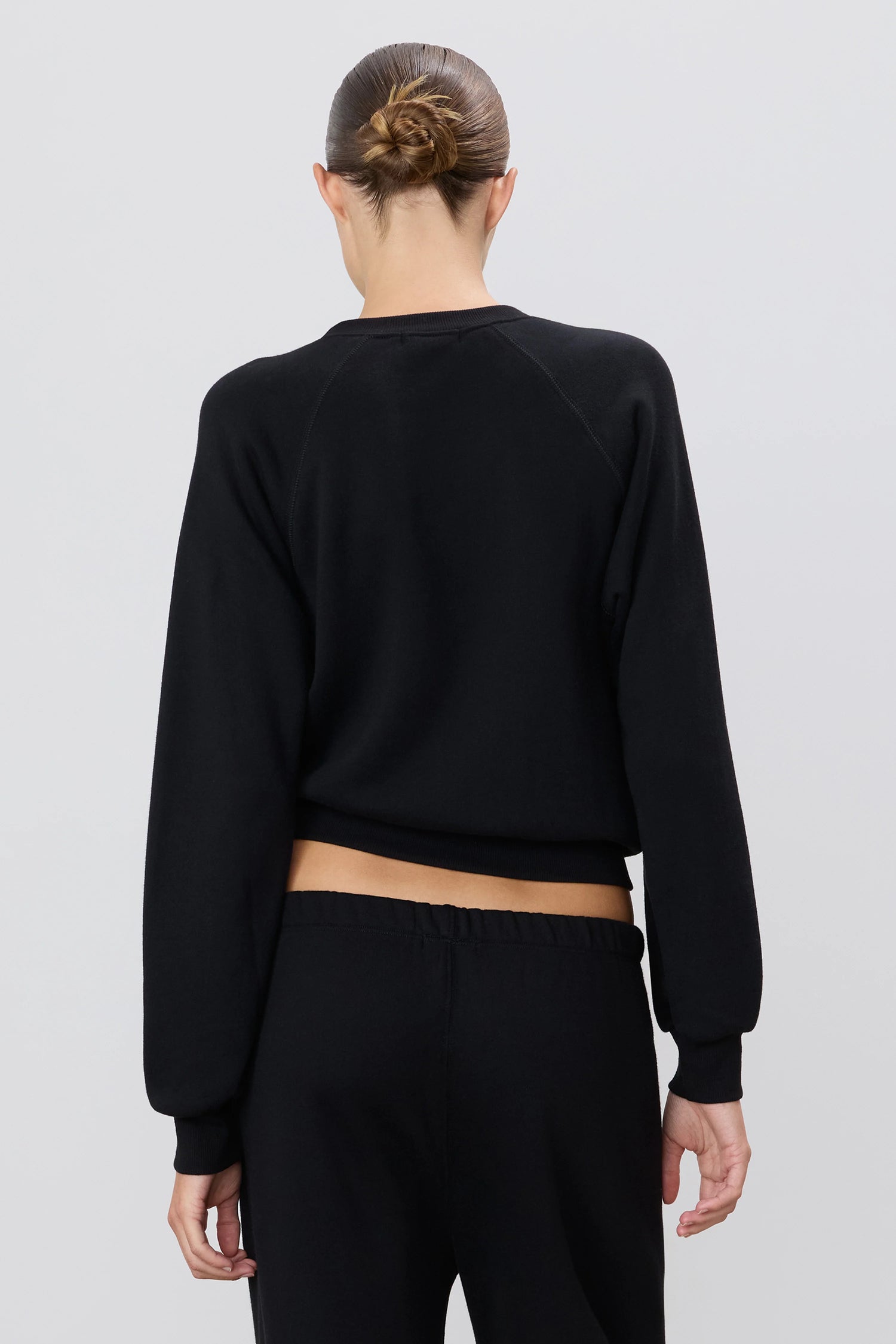 Shrunken Hoodie Sweatshirt