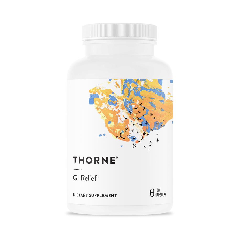 A comforting blend of botanical extracts – aloe vera, slippery elm, marshmallow root, and licorice – to calm irritation and soothe the mucous membranes of the GI tract.*