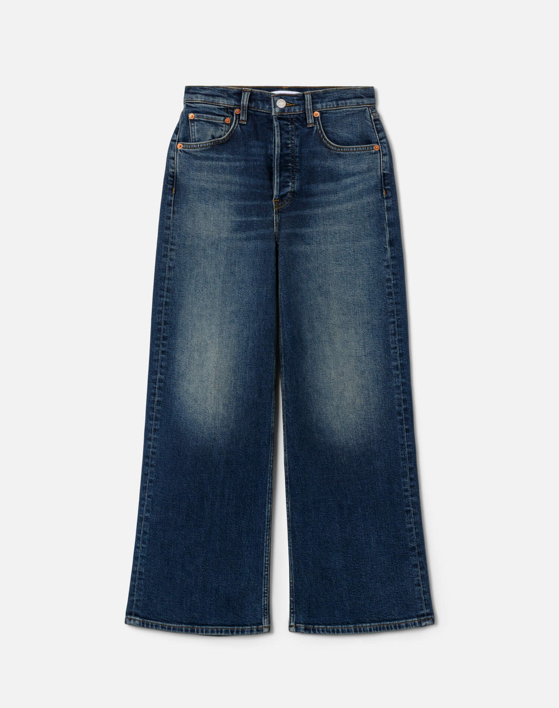 Comfort Stretch High Rise Wide Leg Crop