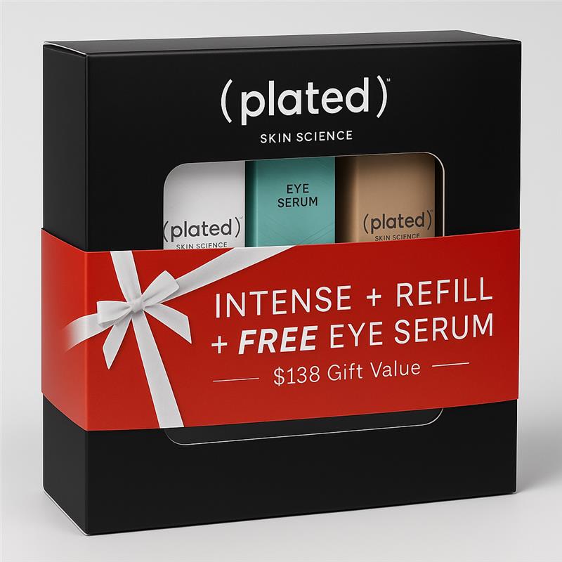 (plated) INTENSE &amp; REFILL + EYE SERUM
