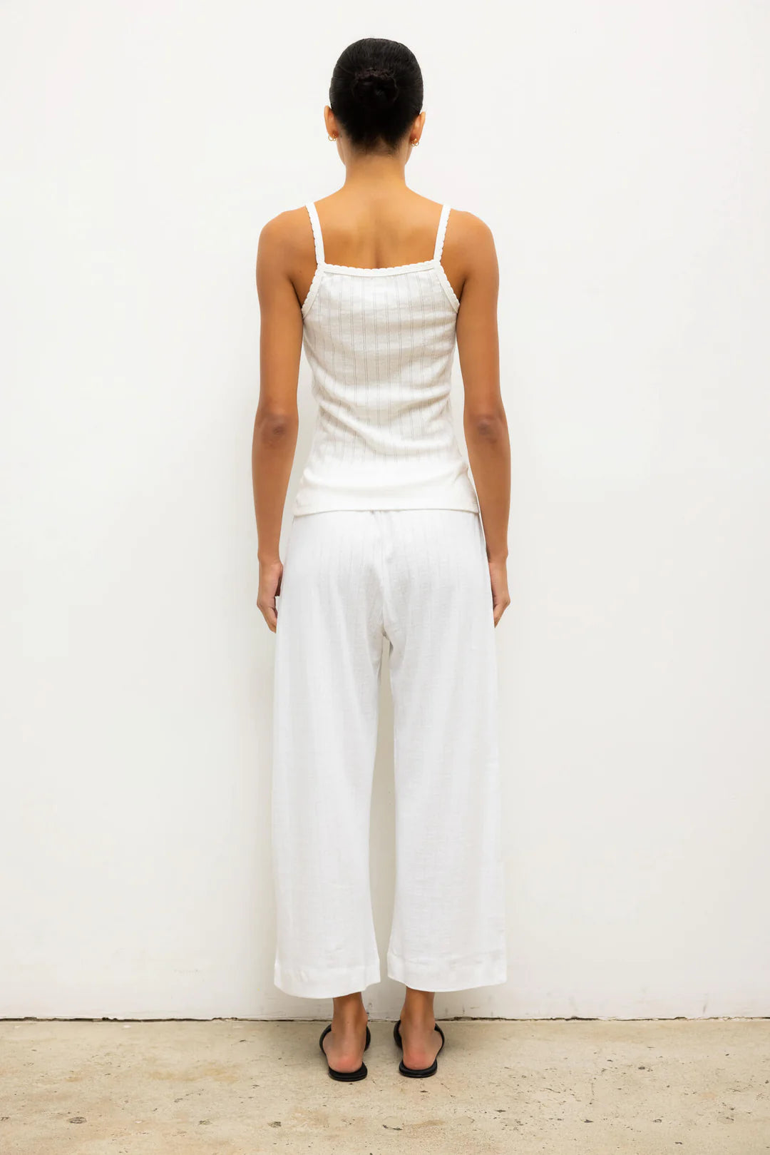 Pointelle Tank