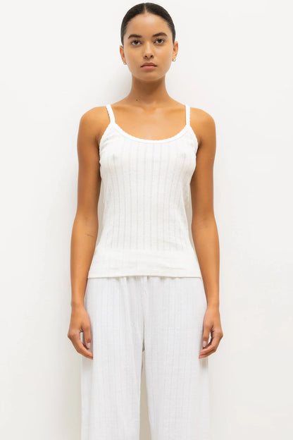 Pointelle Tank