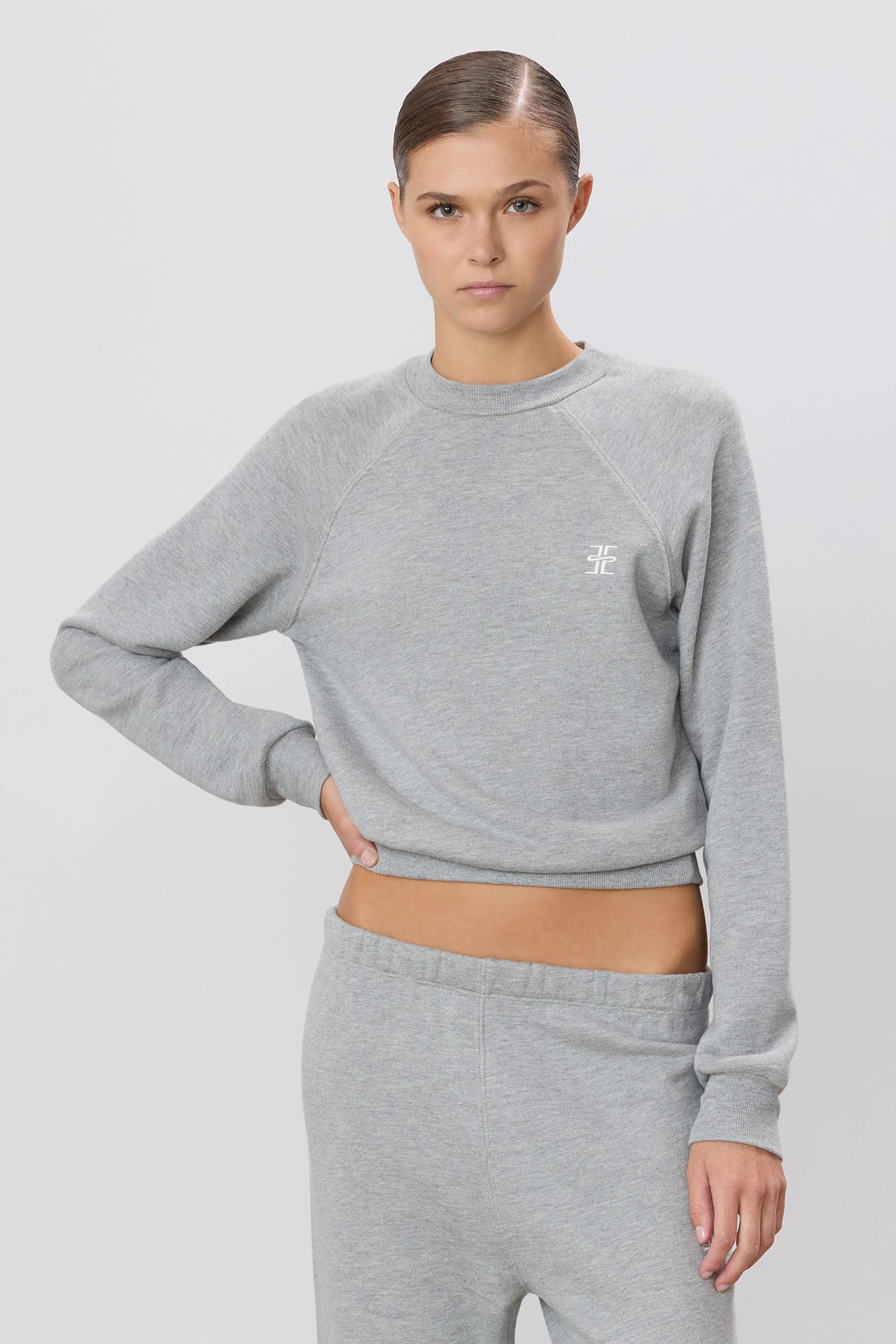 Shrunken Raglan Sweatshirt